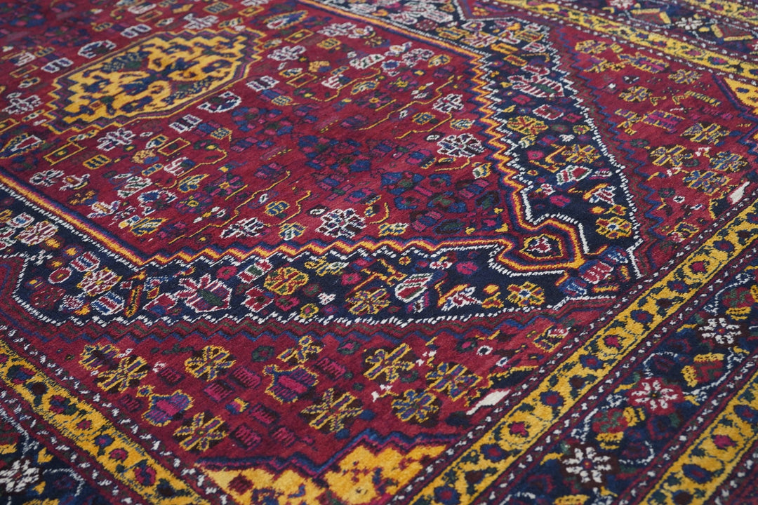 Vintage Afshar Rug 5'3'' x 7'7''