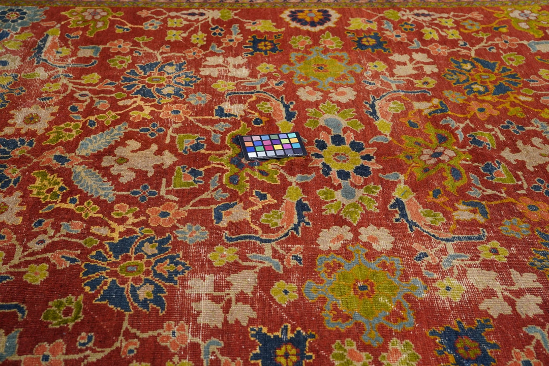 Antique Sultanabad Rug 7'6'' x 9'6''