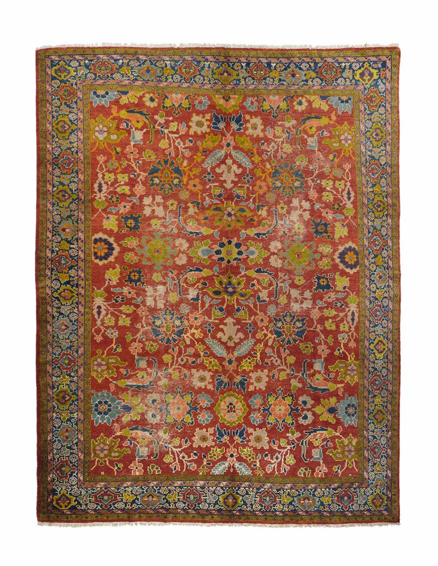 Antique Sultanabad Rug 7'6'' x 9'6''