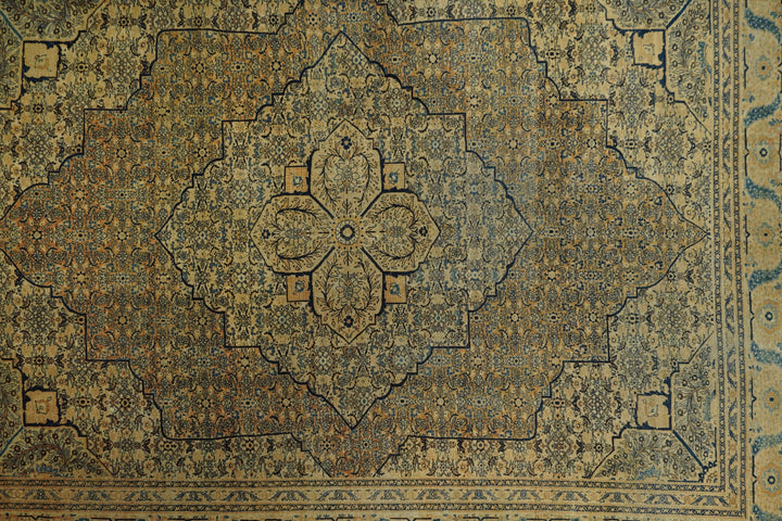 Antique Tabriz Rug 9'1'' x 11'10''