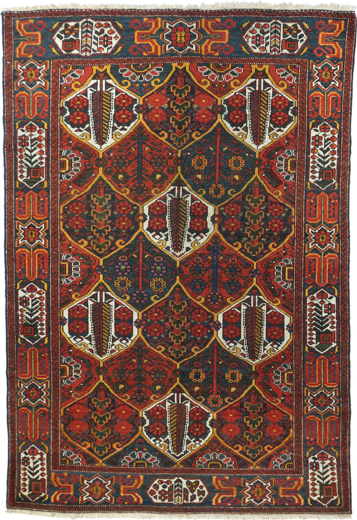 Vintage Bakhtiari Rug 4'8'' x 6'8''