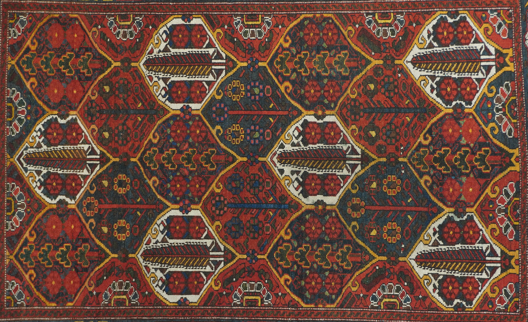 Vintage Bakhtiari Rug 4'8'' x 6'8''