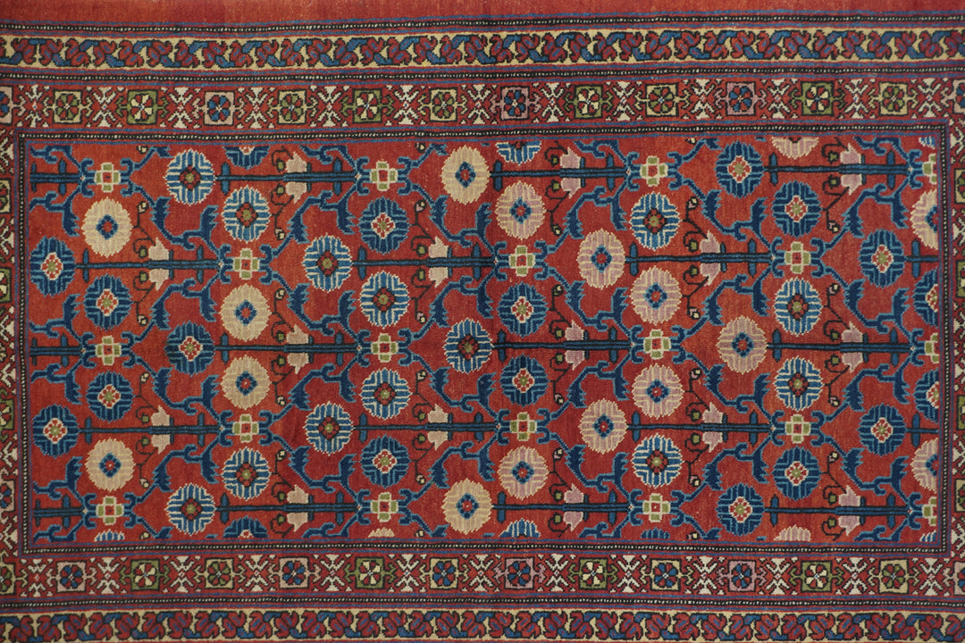 Vintage Khotan Samarghand Rug 4'4'' x 7'4''