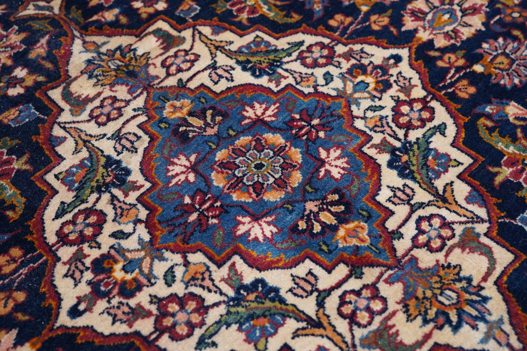 Vintage Persian Kashan Rug 10'4'' x 14'0"