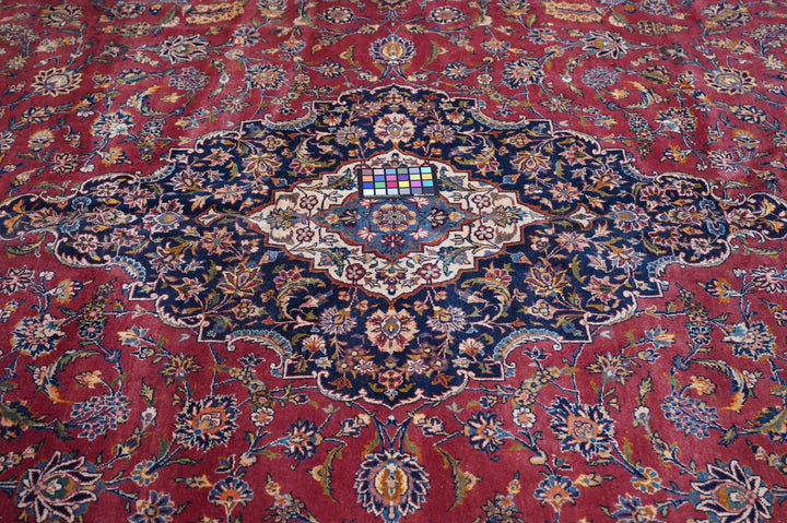 Vintage Persian Kashan Rug 10'4'' x 14'0"