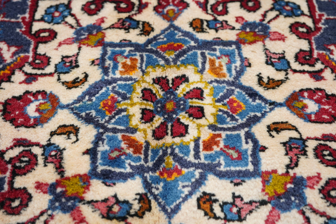 Vintage Persian Kashan Rug 9'8'' x 13'5''