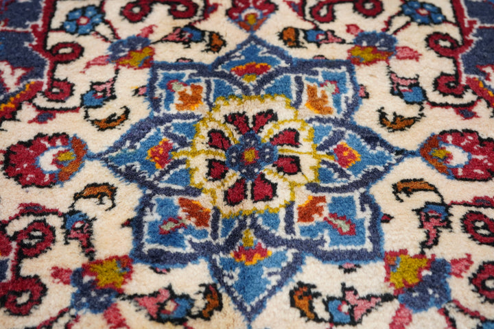 Vintage Persian Kashan Rug 9'8'' x 13'5''