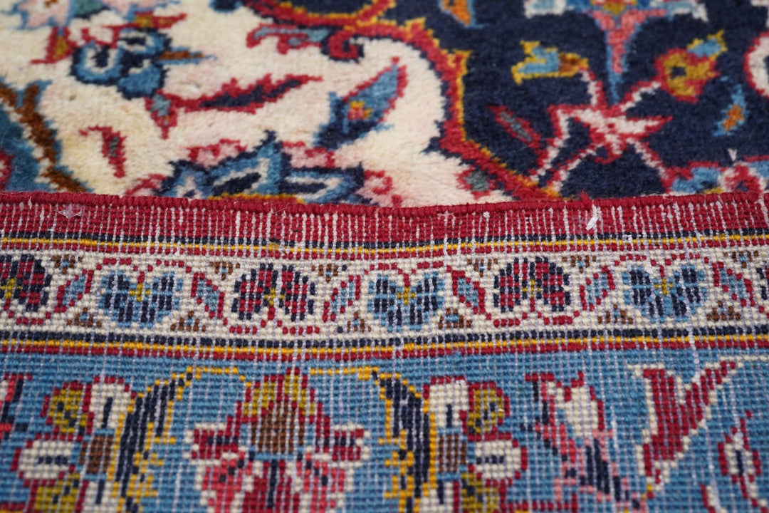 Vintage Persian Kashan Rug 10'8'' x 14'3''