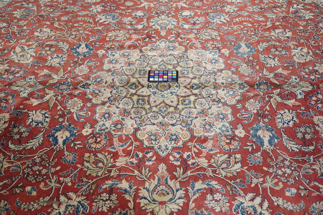 Vintage Sarouk Rug 10'2'' x 12'10''