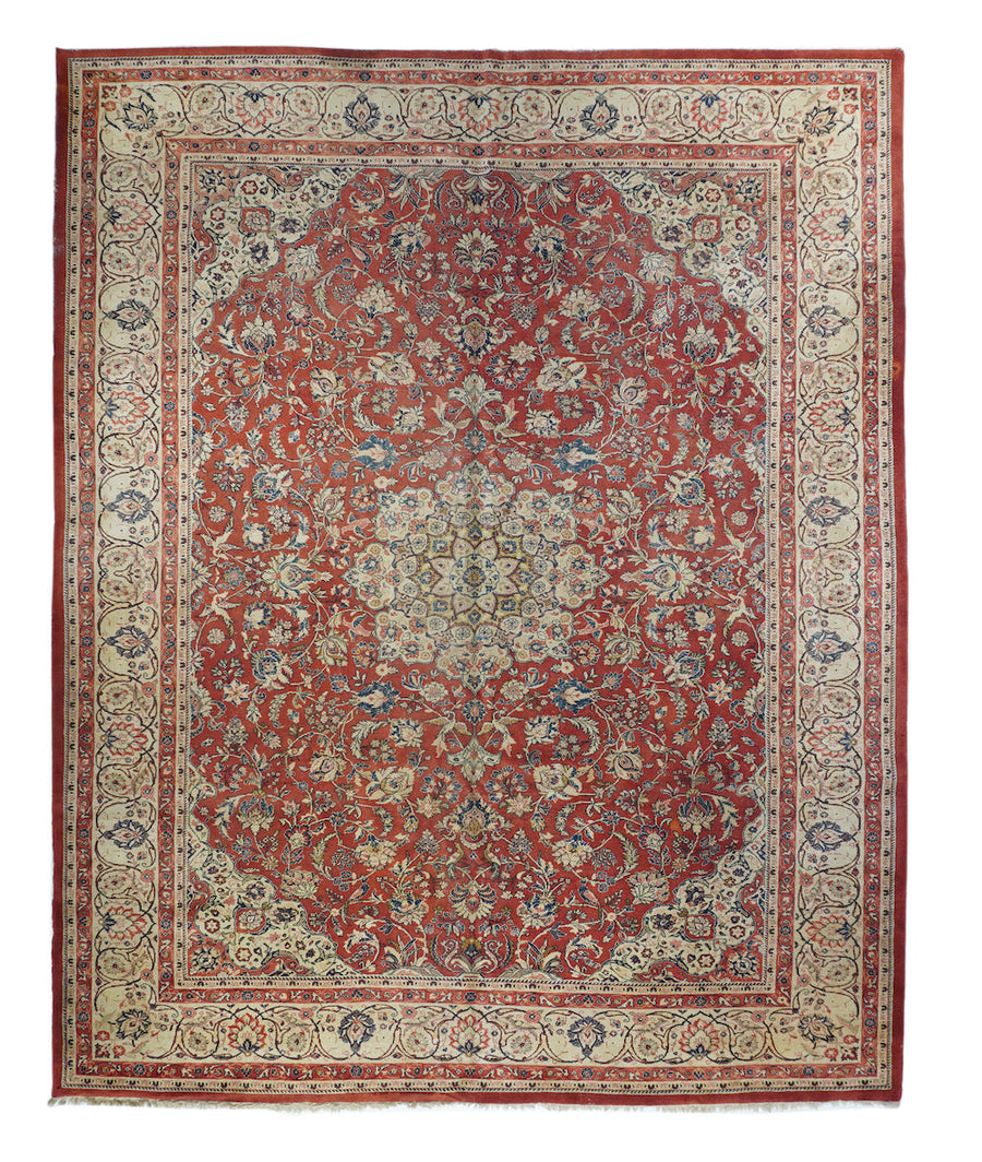 Vintage Sarouk Rug 10'2'' x 12'10''