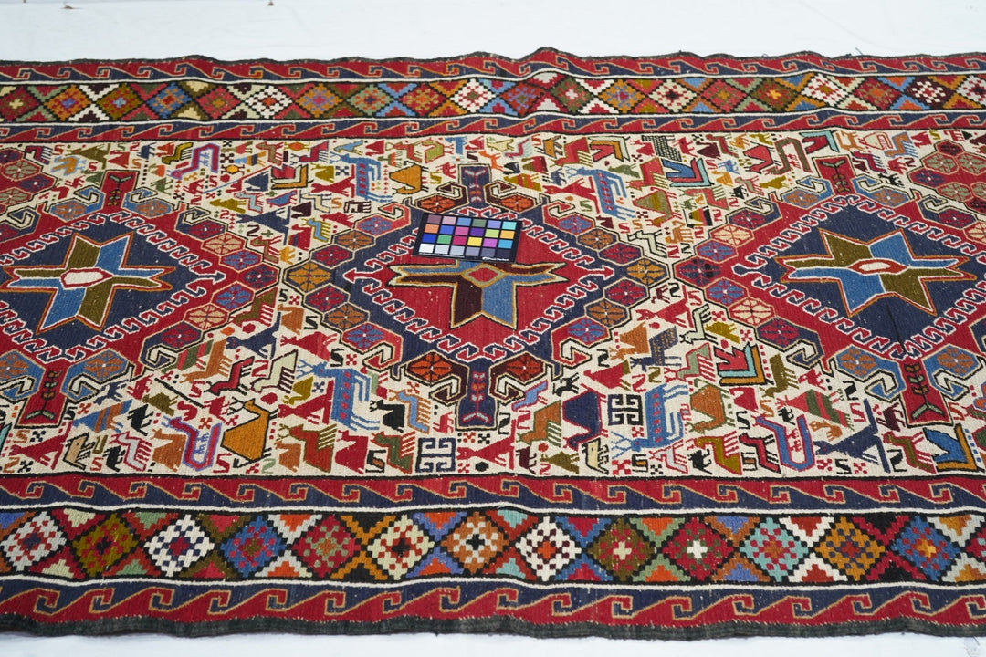 Vintage Sumak Rug 4'0" x 6'7''