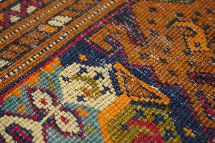 Vintage Afghan Rug 1'9'' x 2'1''