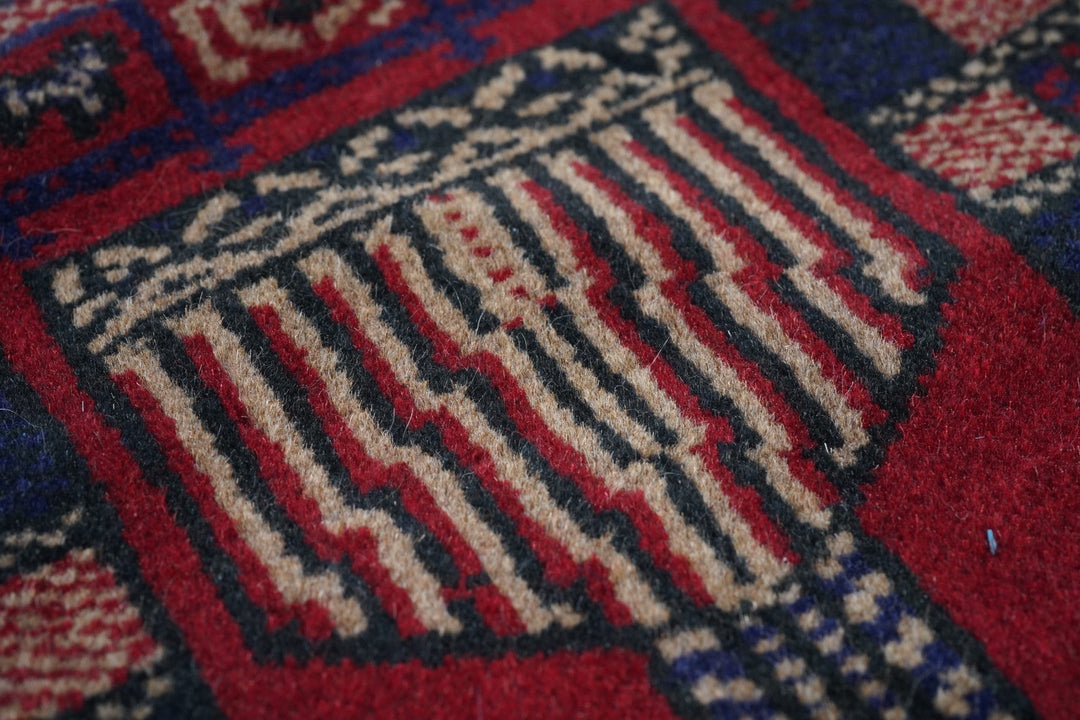 Afghan Rug 2'9'' x 3'11''