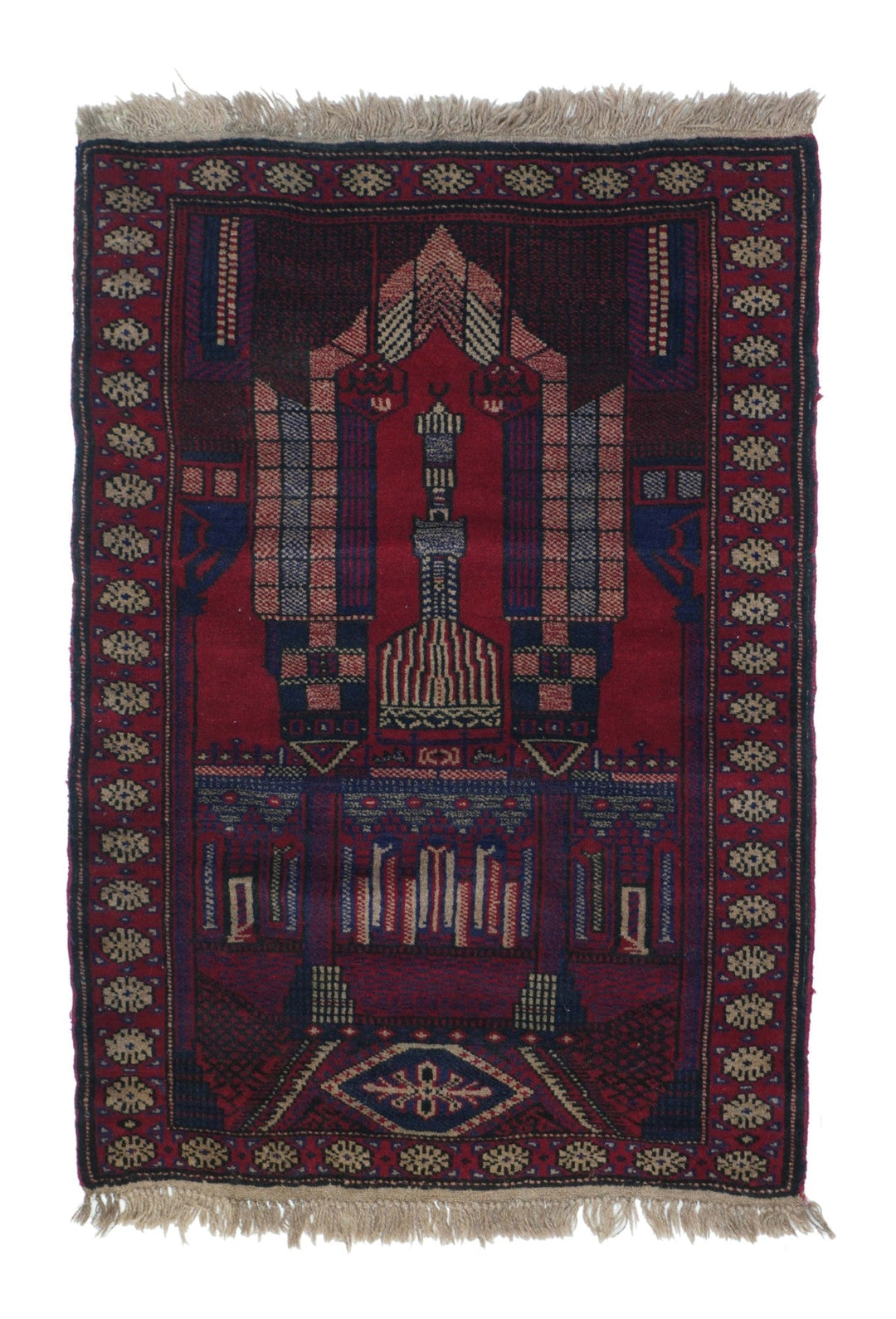 Afghan Rug 2'9'' x 3'11''