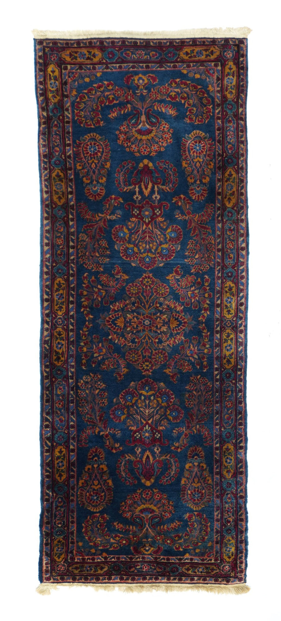 Antique Sarouk Rug 2'5'' x 6'7''