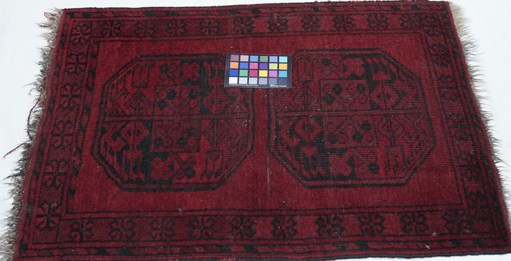 Vintage Bokhara Rug 2'4'' x 3'3''