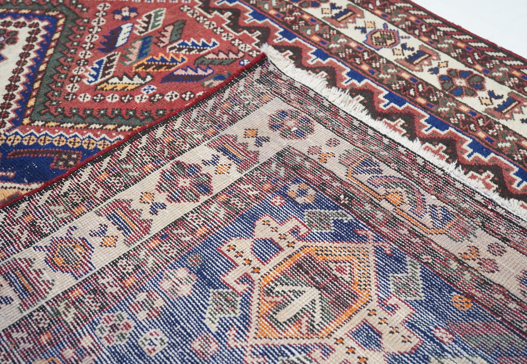 Vintage Qashqai Rug 5' x 6'11''