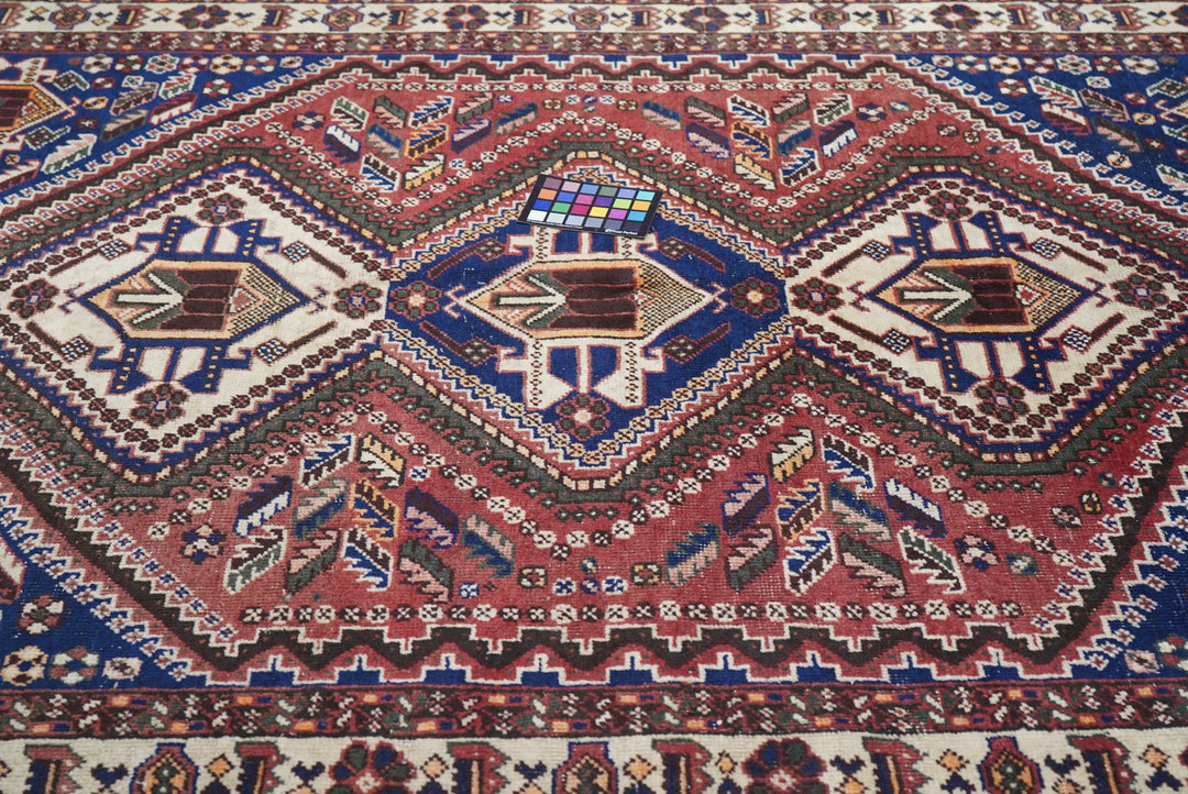 Vintage Qashqai Rug 5' x 6'11''