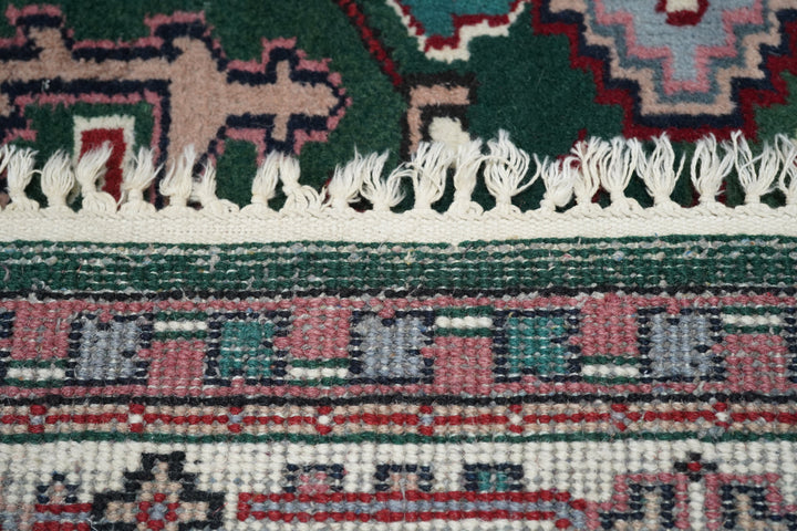 Vintage Indian Heriz Rug 6'1'' x 9'1''