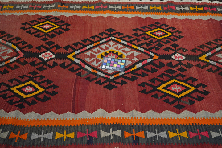 Vintage Kilim Rug 5'4'' x 10'6''