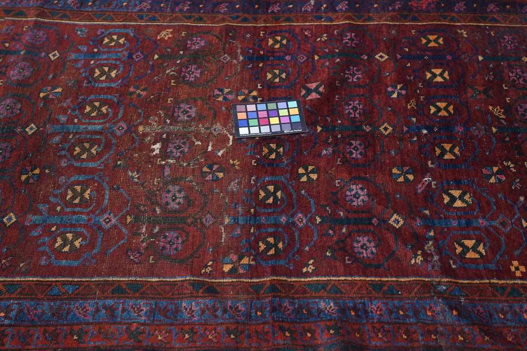 Vintage Balouch Rug 3'7'' x 5'6''