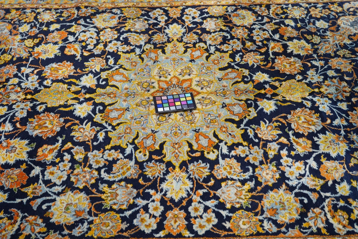 Vintage Persian Kashan Rug 7'1'' x 9'6''