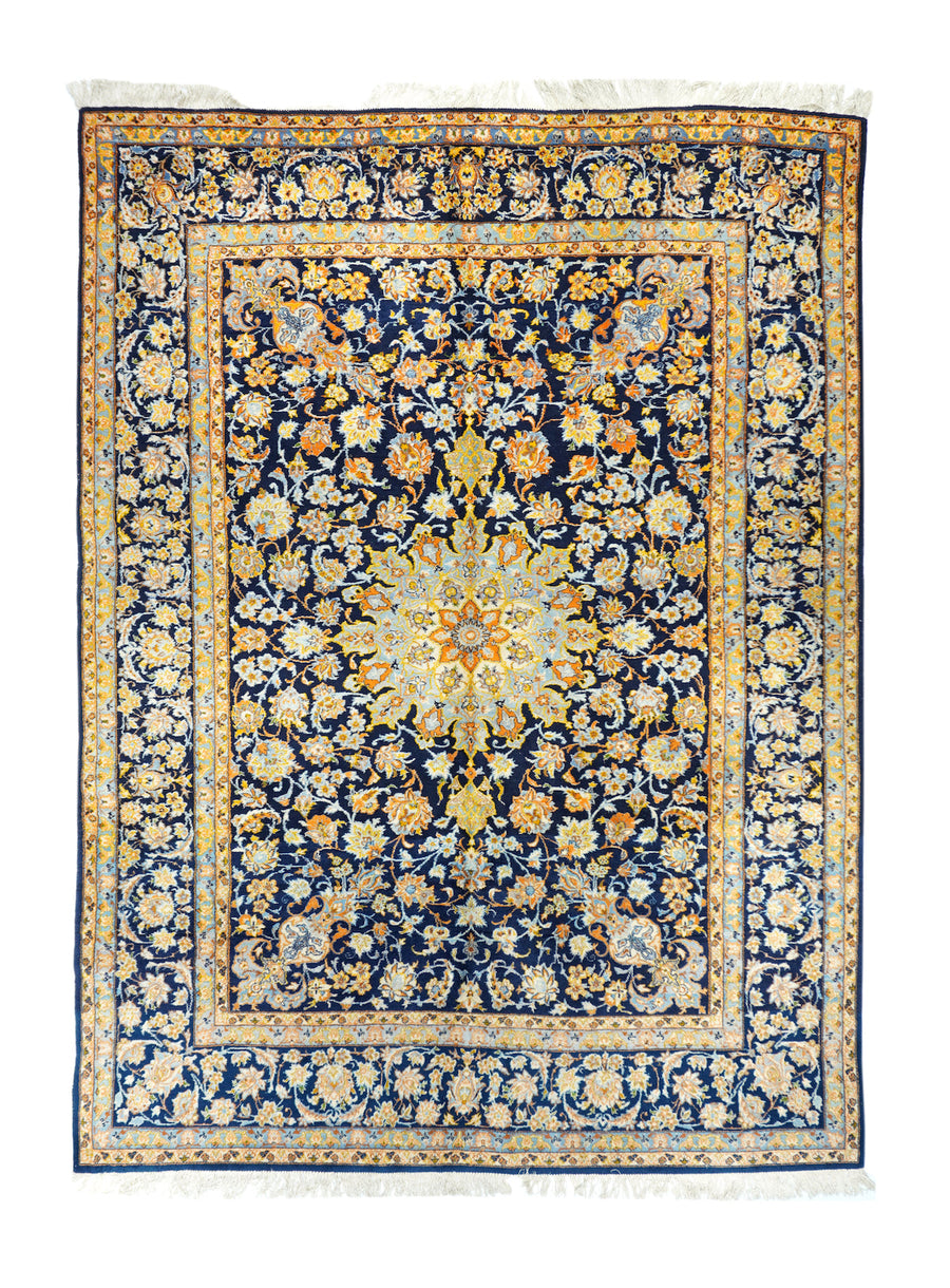 Vintage Kashan Rug 7'1'' x 9'6''