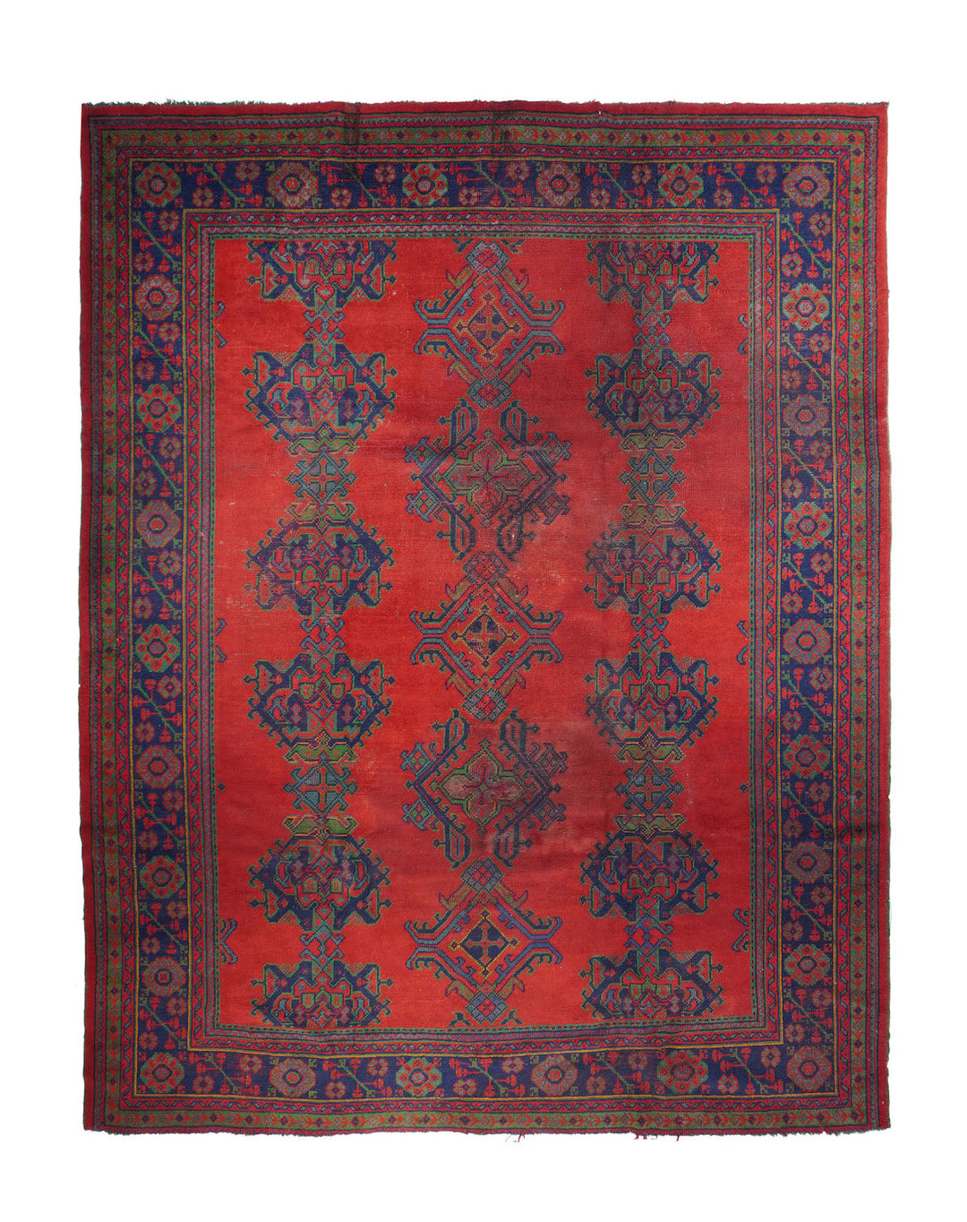 Vintage Oushak Rug 9' x 11'5''