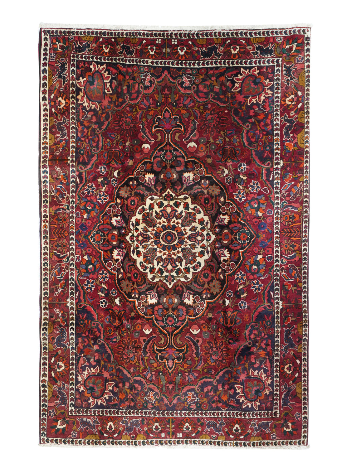 Vintage Bakhtiari Rug 6'10'' x 10'2''