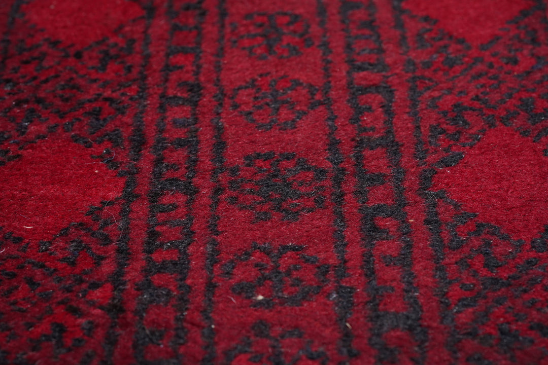 Vintage Turkmen Rug 6'8'' x 9'4''