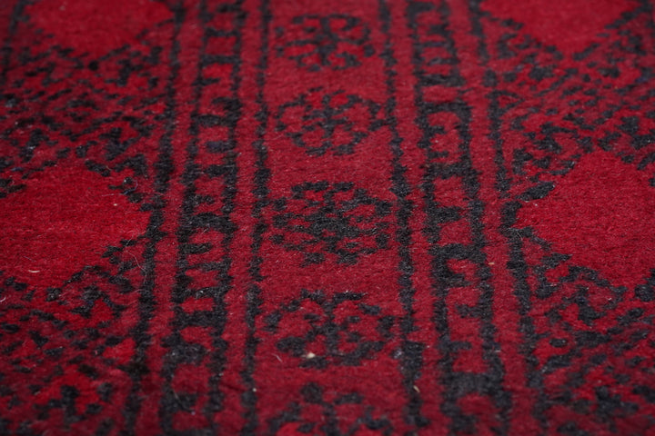 Vintage Turkmen Rug 6'8'' x 9'4''