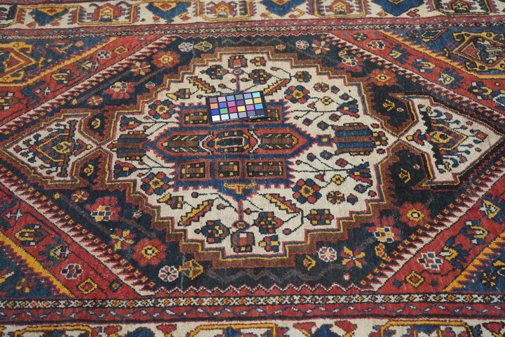 Antique Bakhtiari Rug 4'6'' x 6'9''