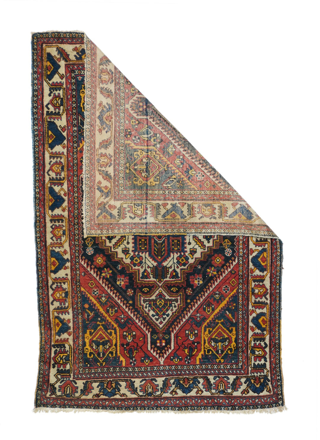 Antique Bakhtiari Rug 4'6'' x 6'9''