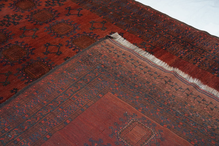 Vintage Bokhara Rug 7' x 10'4''