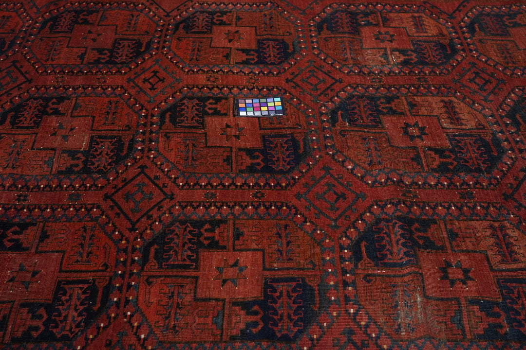 Vintage Bokhara Rug 7'8'' x 9'9''