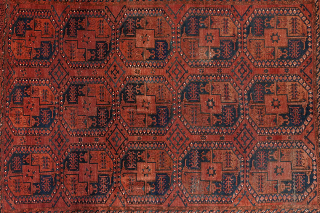 Vintage Bokhara Rug 7'8'' x 9'9''