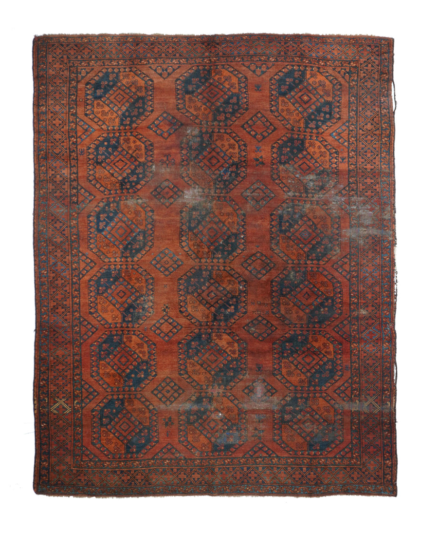 Antique Bashir Rug 7' x 8'8''