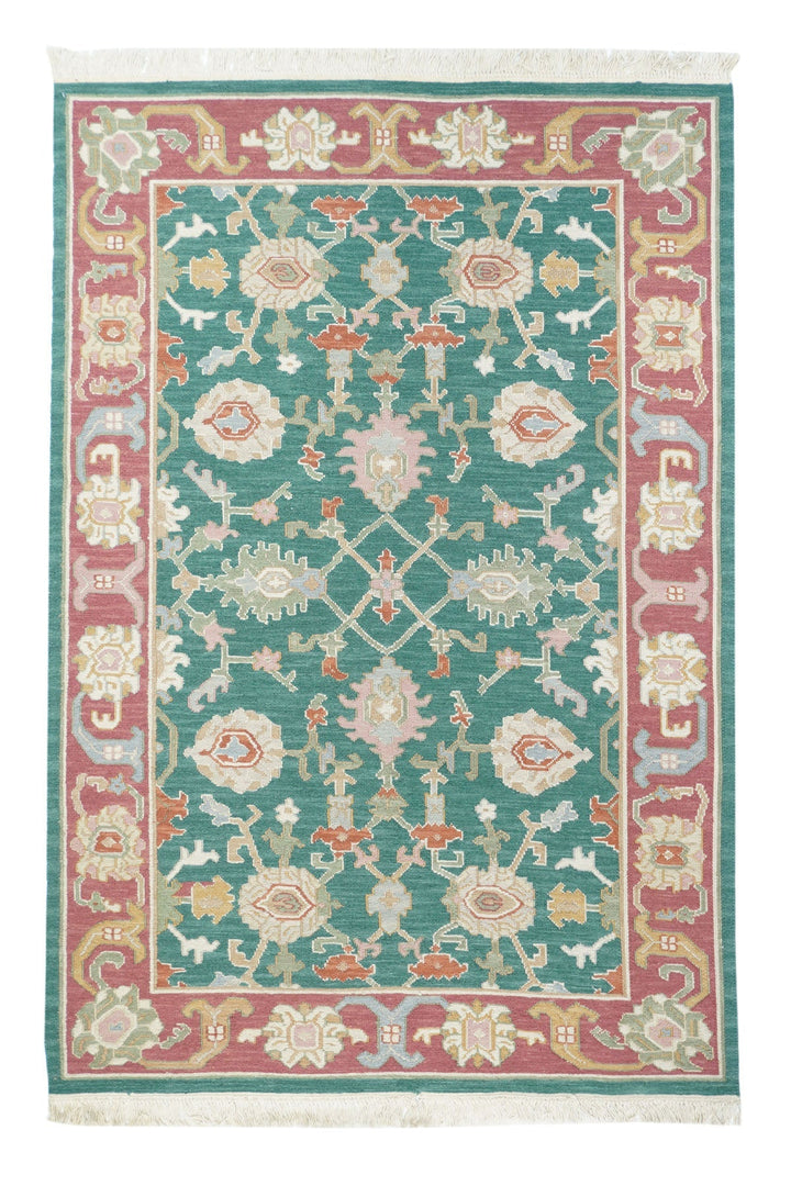 Turkish Sumak Rug 4'1'' x 6'1''