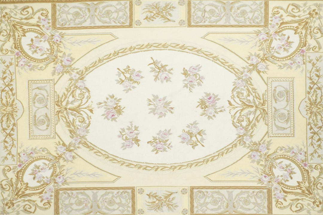 Aubusson Rug 4'0" x 6'0"