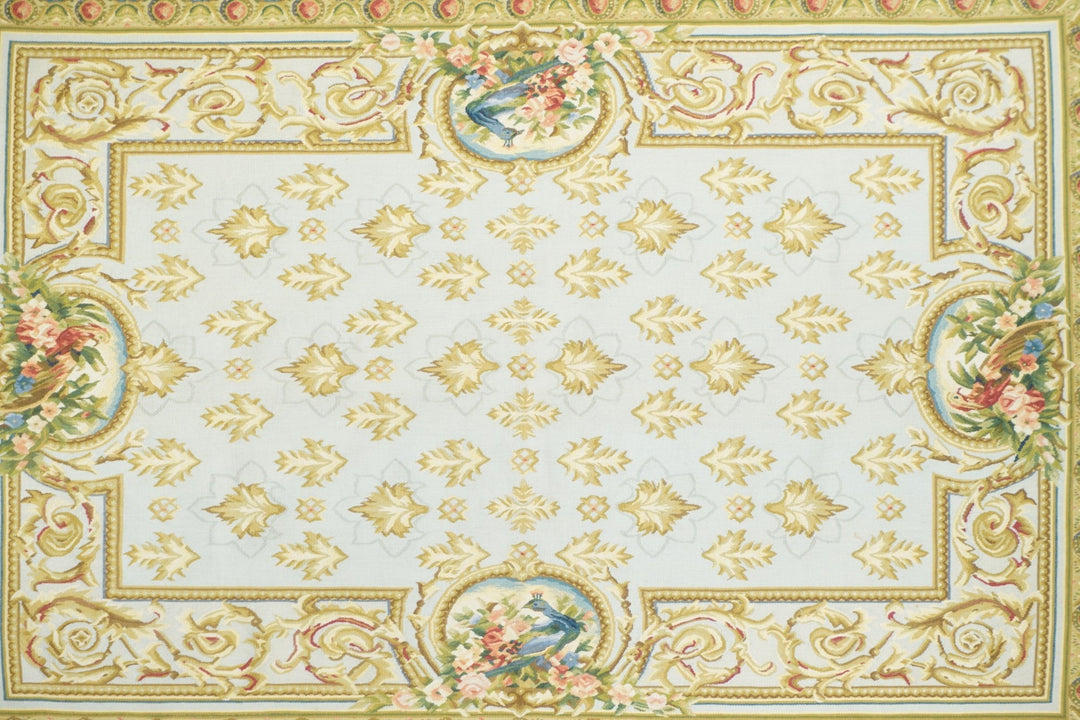 Aubusson Rug 4'0" x 6'0"