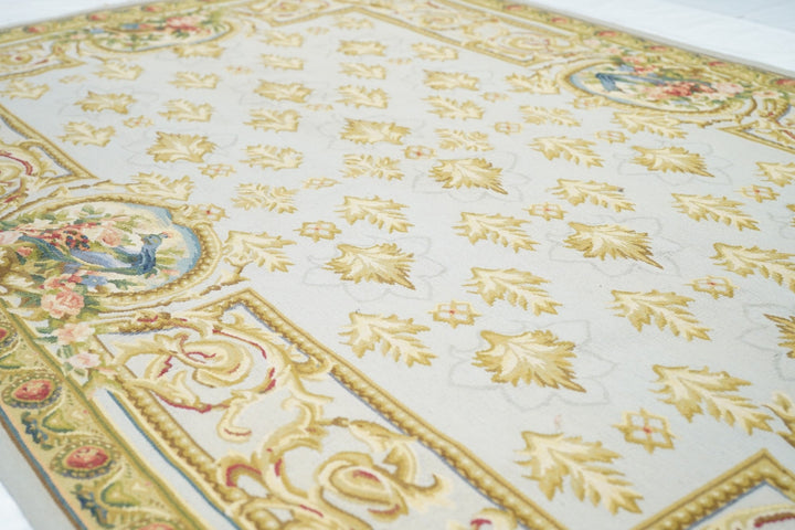 Aubusson Rug 4'0" x 6'0"