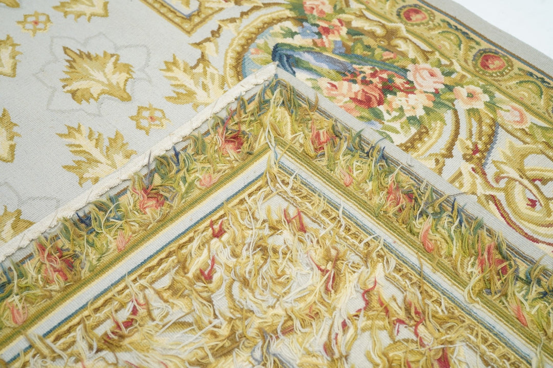 Aubusson Rug 4'0" x 6'0"