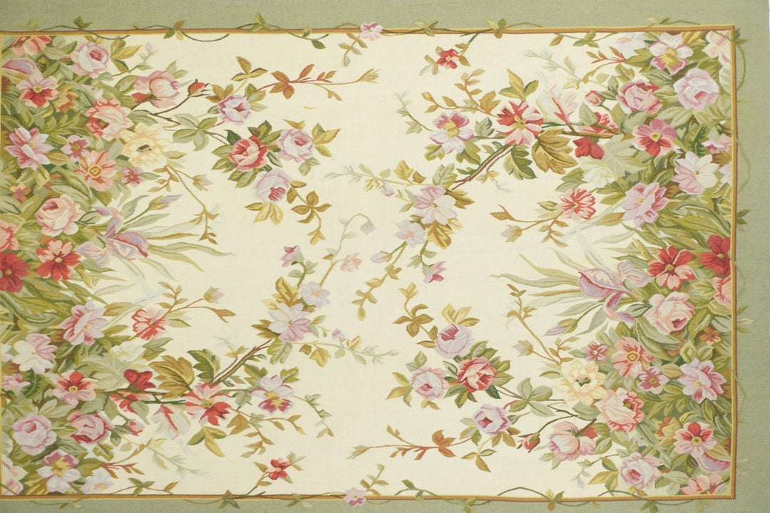 Aubusson Rug 4'0" x 6'0"