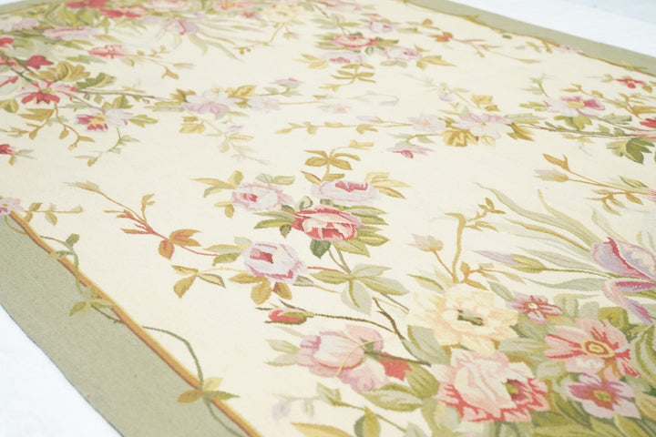 Aubusson Rug 4'0" x 6'0"