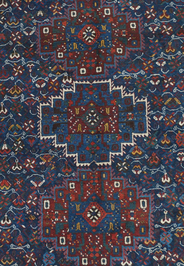 Antique Quashkai Shiraz Rug 5'5'' x 7'1''