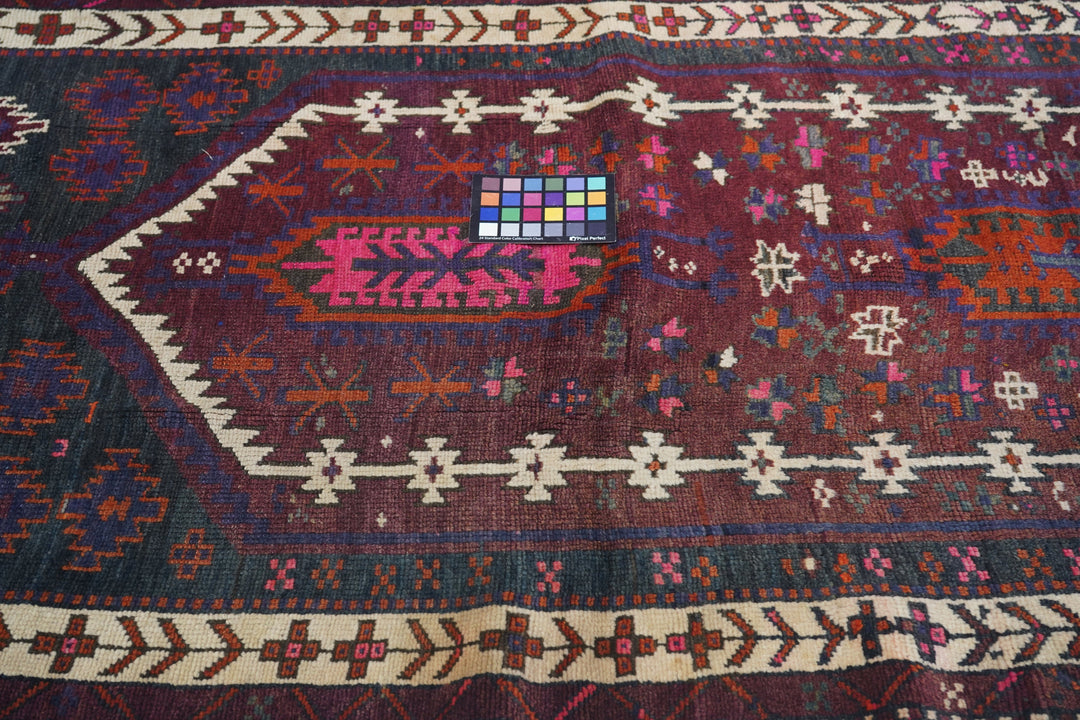 Vintage Balouch Rug 3'5'' x 6'2''