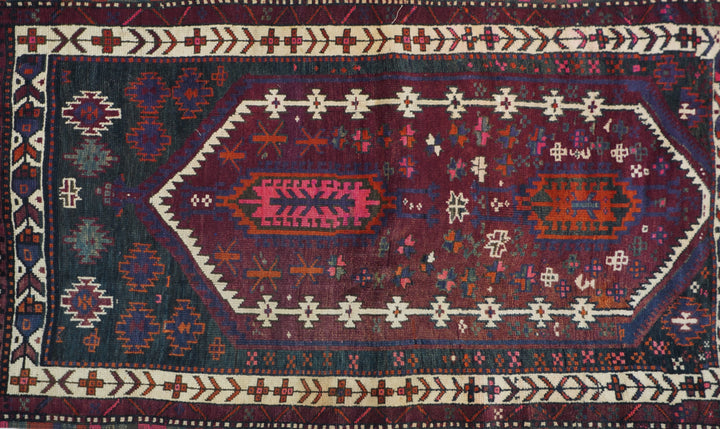 Vintage Balouch Rug 3'5'' x 6'2''