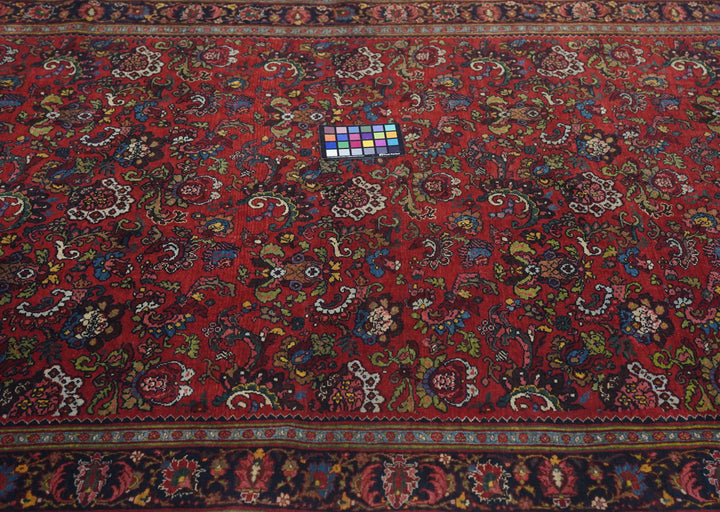 Antique Halvai Bijar Rug 4'7'' x 7'0''