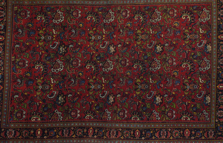 Antique Halvai Bijar Rug 4'7'' x 7'0''