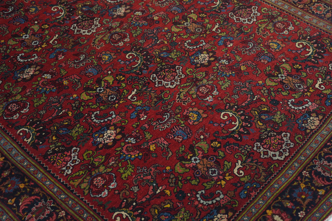 Antique Halvai Bijar Rug 4'7'' x 7'0''